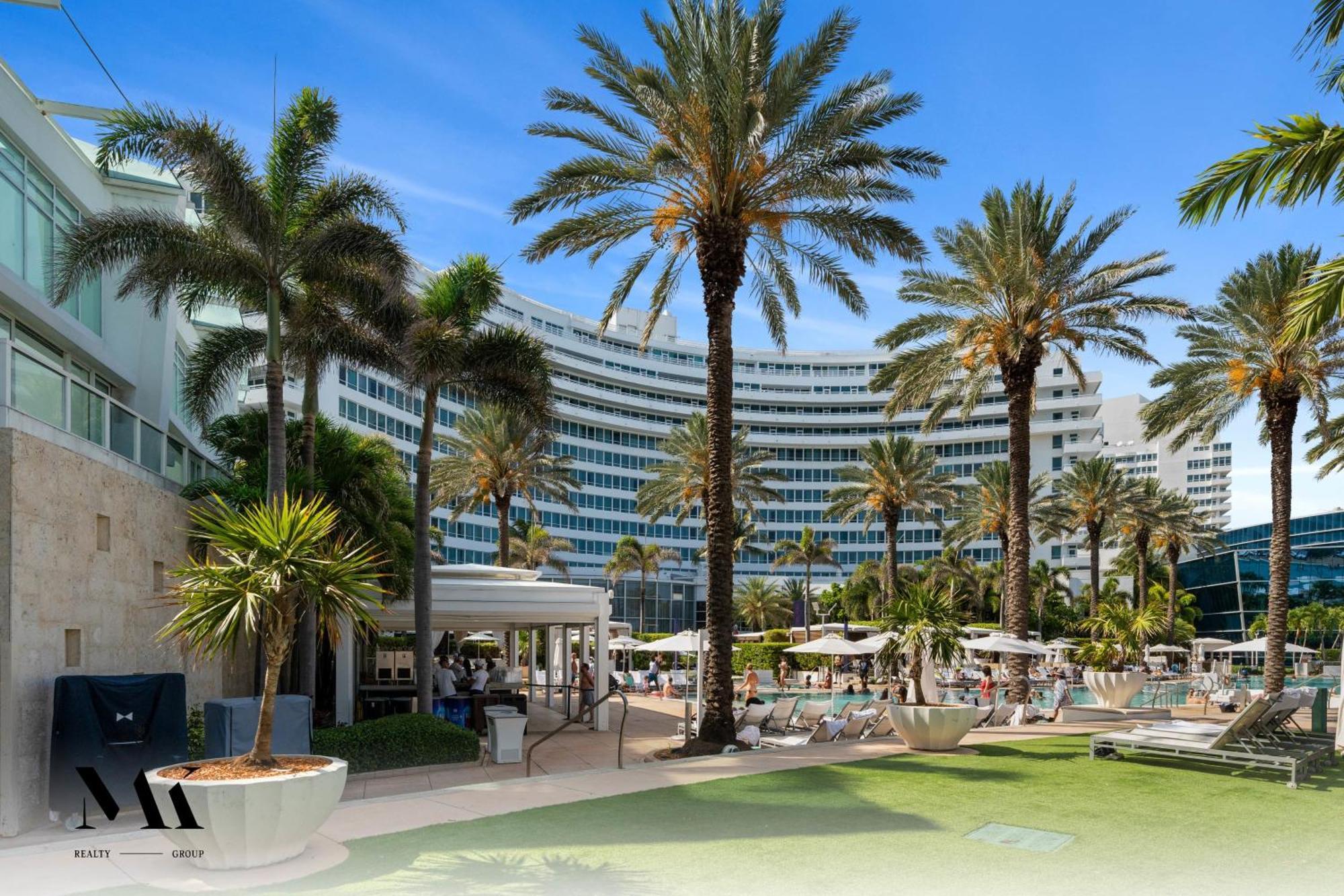 Fontainebleau Resort Balcony W Ocean And City View Miami Beach Exteriör bild